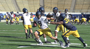 Cal Football Practice Notes and Quotes