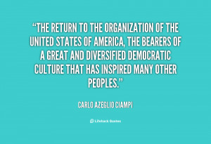 The return to the Organization of the United States of America, the ...