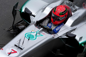 Michael Schumacher, British GP 2012