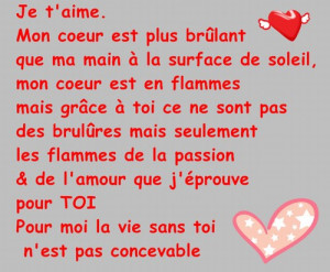 POEMES D'AMOUR