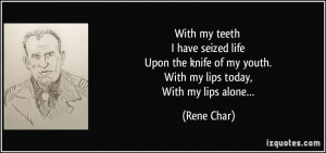 More Rene Char Quotes