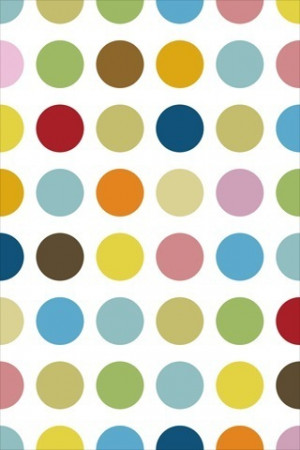 Colorful Polkadots iPhone Wallpaper Download