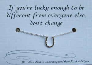 Christmas quotes for cards tiny horse shoe necklace and friendship ...
