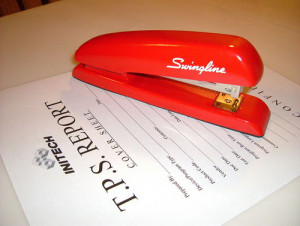 The Staples of Office Products: The Swingline Red Stapler by Jessica ...