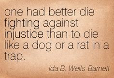 Ida B. Wells-Barnett was a champion of Anti-Lynching laws in the early ...