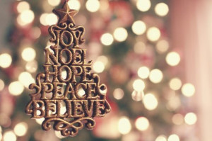 believe, christmas, hope, joy, noel