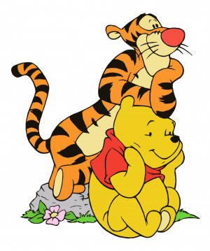 Winnie the Pooh and Tigger by Ripp3r89
