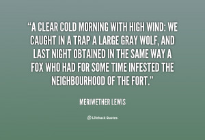 Cold Morning Quotes