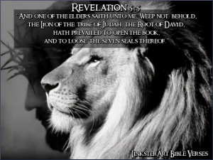 LinksterArt Bible Verses: Revelation 5:5