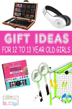 Best Gifts For 12 Year Old Girls. Lots of Ideas for 12th Birthday ...