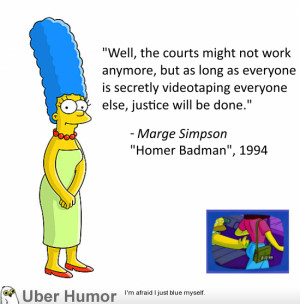 Marge Simpson on the South Carolina police shooting