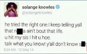 Solange Knowles Twitter HOAX! Jay-Z elevator attack tweet FAKE ...