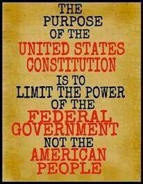 The founding fathers established the Constitution to do just two ...