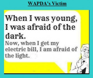 ... electric bill I am afraid of the light - Funny WAPDA Load shedding and