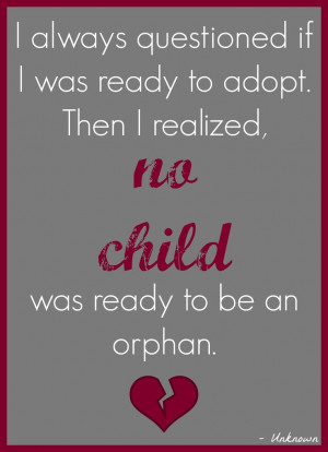 ... the entire adoption journey to bring a child home! | MLJ Adoptions