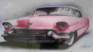 Cadillac BIG metal sign. 78 x 48cm mt36