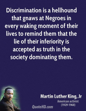 martin luther king jr quotes discrimination
