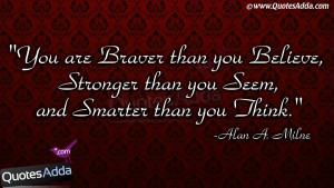 English Quotes with Wallpaper, Alan A. Milne Best Thoughts in English ...