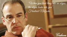 you look long into an abyss the abyss looks into you Friedrich