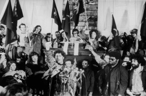 Political activist Abbie Hoffman led protests against Wall Street back ...