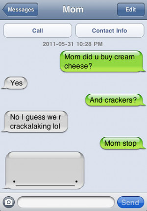 Funny photos funny mom text message troll