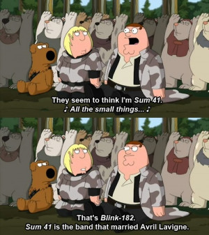 avril lavigne, blink 182, euri, family guy, lol, quote, sum 41, text ...