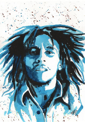 Bob Marley Painting Fine...