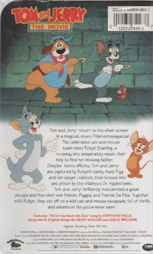 Tom and Jerry the Movie VHS eBay