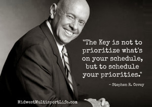 ... had the opportunity to attend a seminar by stephen covey on the