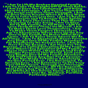 Quotes Picture: i am to lift my broken hearted family i am to take the ...