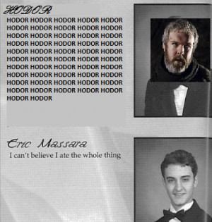 Best year book quote, in my opinion.