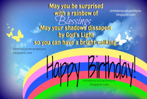 Happy Birthday Blessings.