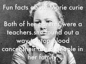 Marie Curie And Her Family Fun facts about marie curie both of her ...