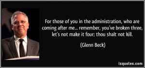 More Glenn Beck Quotes