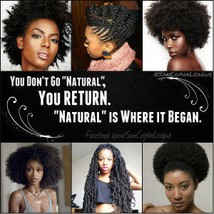 Natural Black hair is beautiful