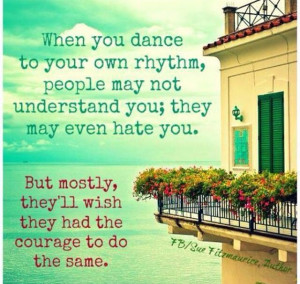 Courage to be yourself