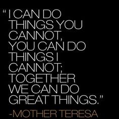 ... quotes inspiration quotes teamwork team work quotes mother teresa