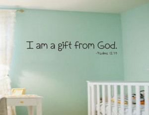 - Baby Nursery KJV Scripture Vinyl Lettering Wall Words Decal Bible ...