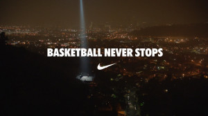 twitter hashtag # basketballneverstops encouraging fans to join ...