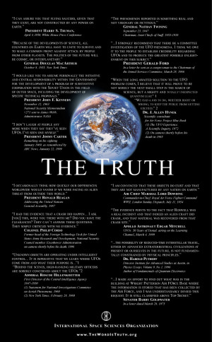 the truth poster this 19 x 27 full color poster is a replica of joe ...