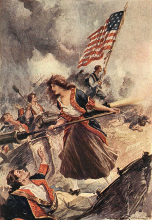 MOLLYPITCHER. (Ten American Girls from History 1917) .