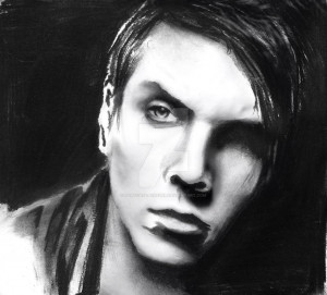 This is Andy Biersack from the band Black Veil Brides