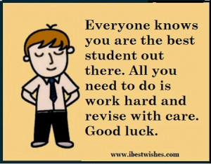 Best of Luck wishes for Exams | Good luck messages for Exams