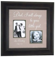 ... will Always Be Your Little Girl, Daddy ( 16 X 16 ). $89.00, via Etsy