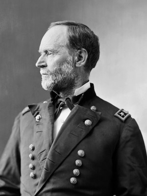 Up | Photograph of General Sherman | Portrait of General William T ...
