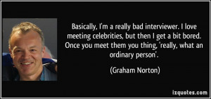 More Graham Norton Quotes