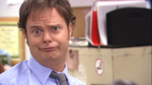 the office dwight rainn wilson john krasinski Jim Halpert jim Dwight ...