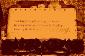 ღ blessing quote love words home family