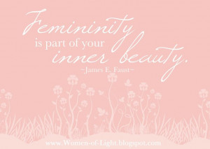 femininity quotes