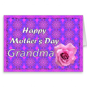 Happy Mother's Day Grandma Cards